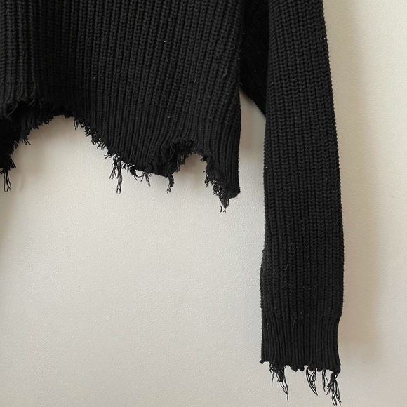 WILD HONEY CROPPED SWEATER - Picture 3 of 3